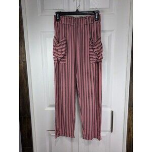 Urban Outfitters Cottage Print Pull On Harem Pants Size Small